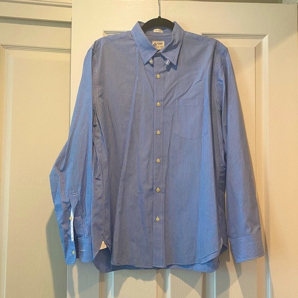J.Crew Men’s Striped Button Down